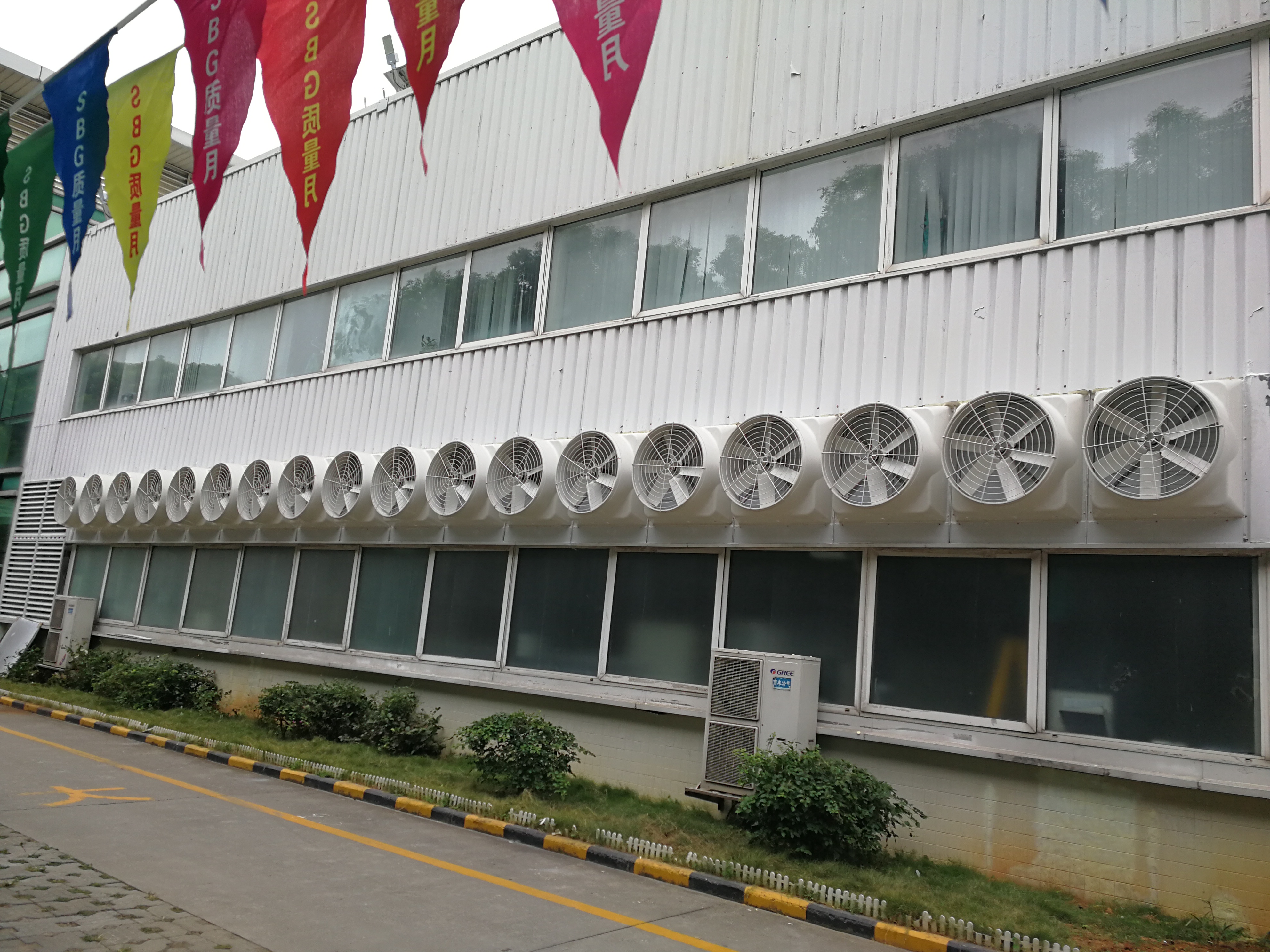 物流仓储仓库防暑降温解决方案深圳